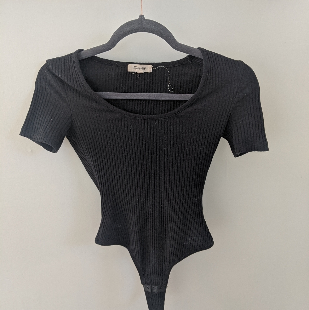 Madewell ribbed bodysuit